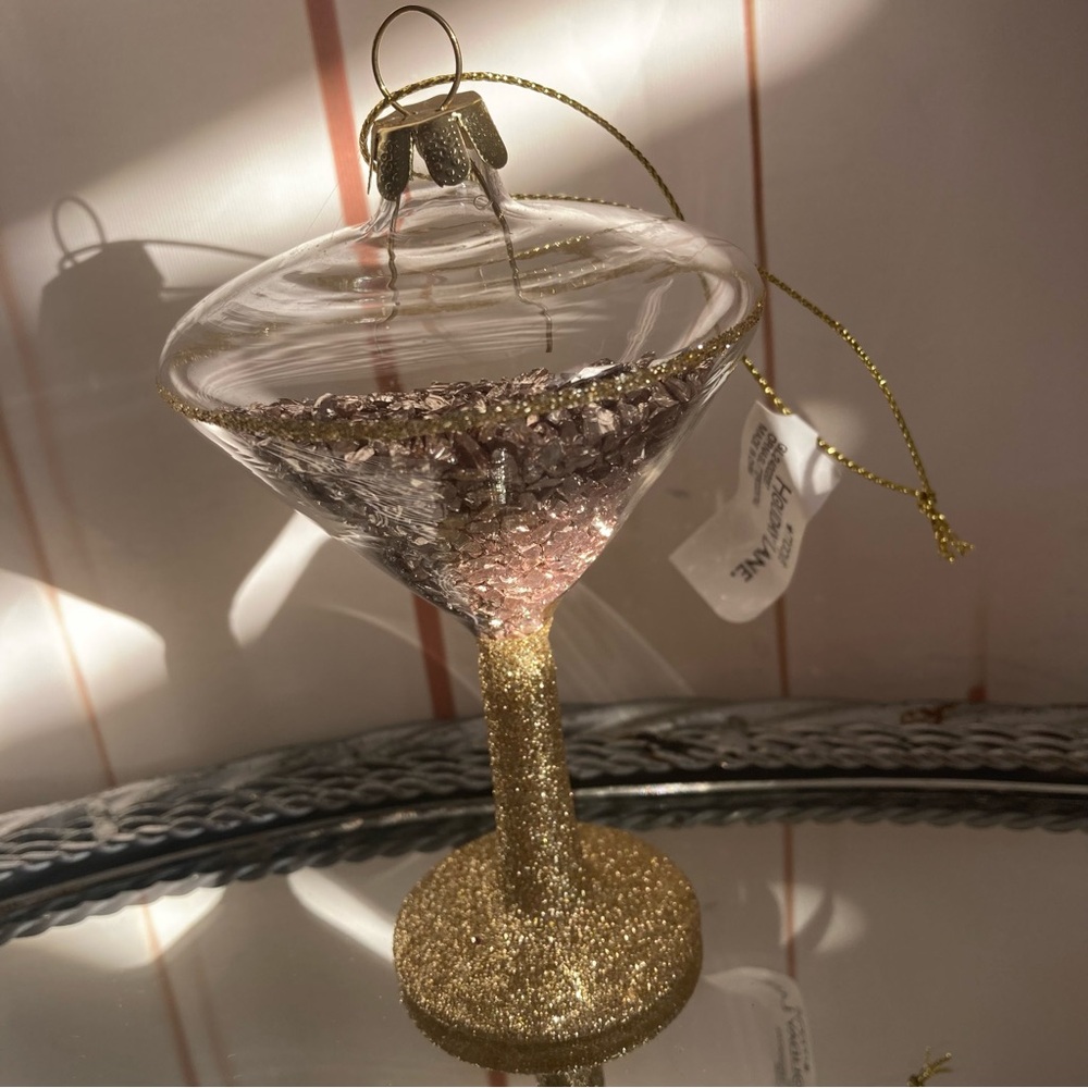 MARTINI GOLD ORNAMENT